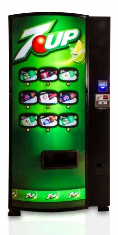 7up pop machine